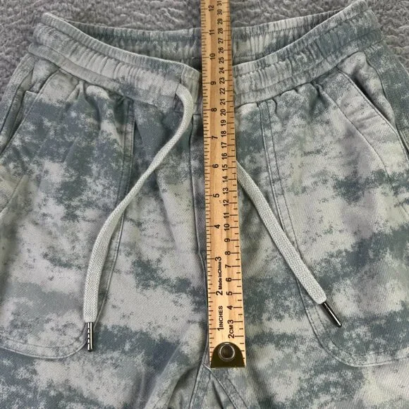 Athleta Farallon Jogger Pants Women XXS Tie Dye Green Blue Pull On Casual Active - Picture 6 of 10